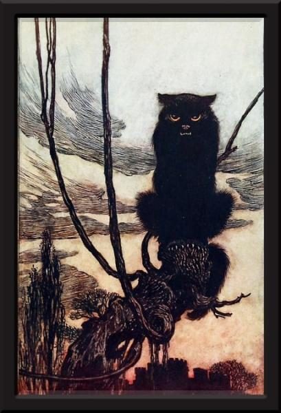 famous-cat-paintings_by-day-she-made-herself-into-a-cat-by-arthur-rackham-1390110
