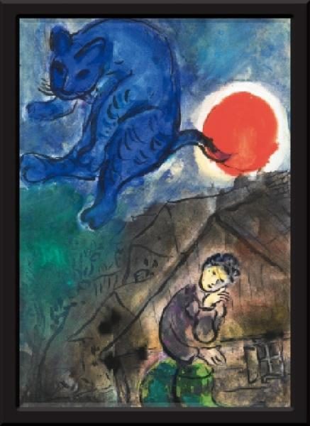 famous-cat-paintings_la-poete-by-marc-chagall-5761626
