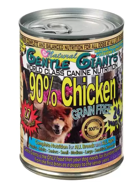 Jakie są główne składniki karmy dla psów Gentle Giants?
