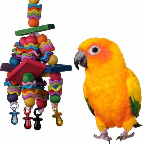 4. Zabawka dla ptaków Bonka Bird Toys Bellpull
