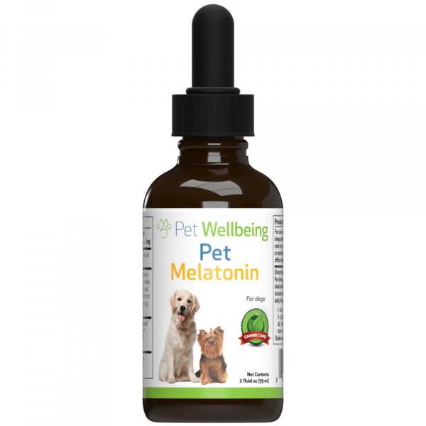 3. Pet Wellbeing Pet Melatonin Bacon Flavored Liquid - Premium Choice 5.