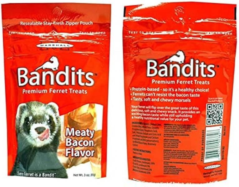 2. N-Bone Bacon Flavor Chew Stick Ferret Treats - najlepsza wartość