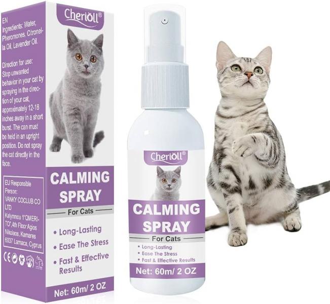 8. Pet Organics No Stress Calming Spray