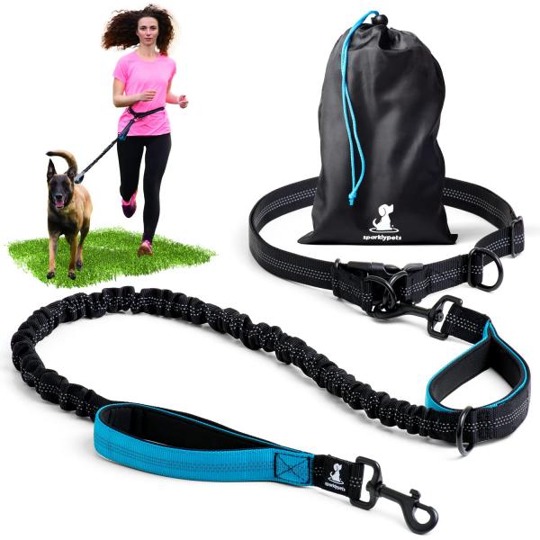 1. Tuff Mutt Hands-Free Bungee Leash - najlepsza ogólnie