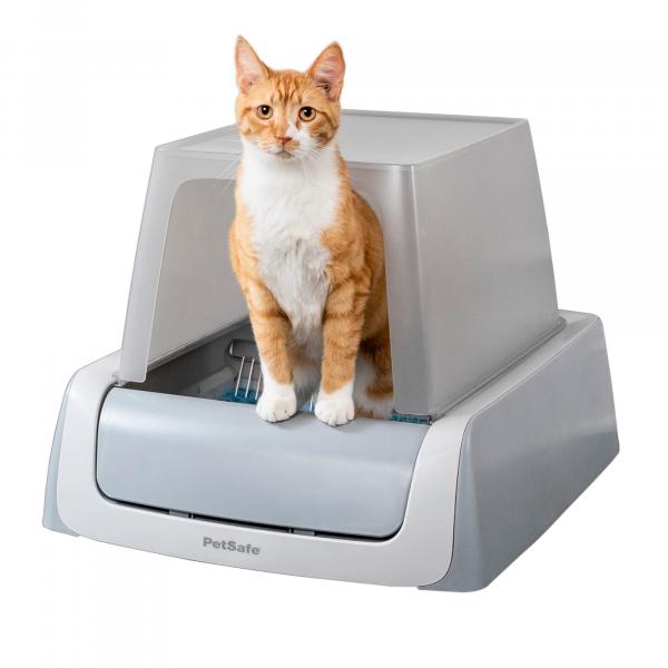 6. Iris Top Entry Cat Litter Box