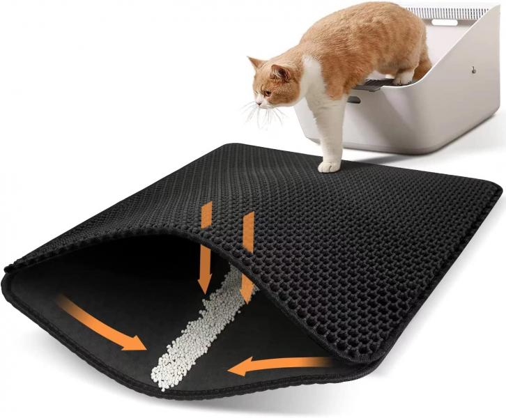 3. iPrimio Large Cat Litter Mat - wybór premium