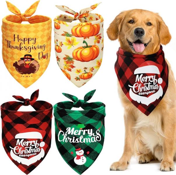 Przewodnik kupującego: Jak wybrać najlepszą świąteczną bandanę dla psa
