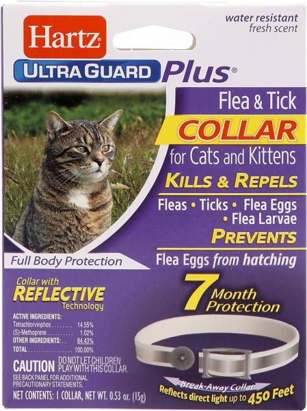 Obroża przeciw pchłom dla kotów Hartz Ultraguard Flea Collar for Cats Review 2024: Plusy i minusy