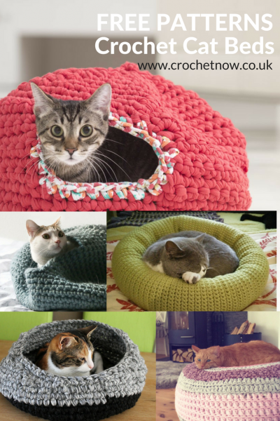 4 niesamowite wzory szydełkowych legowisk dla kotów (ze zdjęciami)