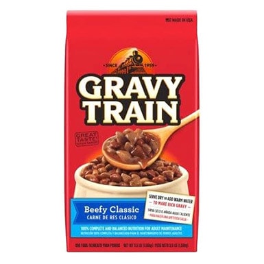 Recenzja karmy Gravy Train dla psów