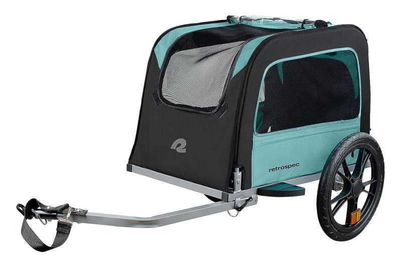 1. Retrospec Rover Waggin Dog & Cat Bike Trailer - najlepsza ogólnie