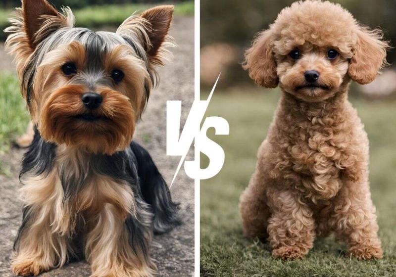 Toy Poodle vs Yorkie: Różnice (ze zdjęciami)