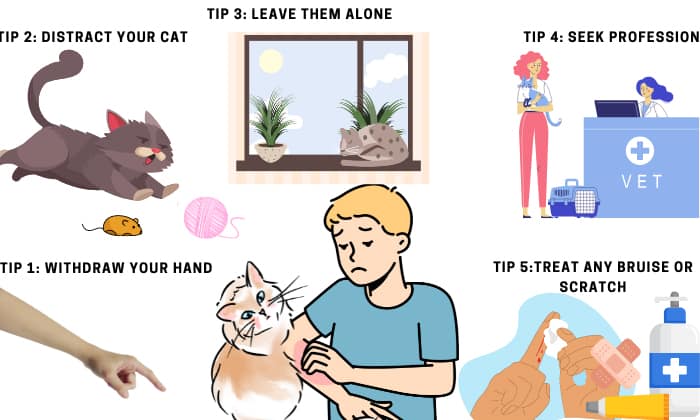 6 powodów, dla których Twój kot chwyta i gryzie Twoje ramię