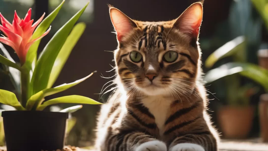 Czy bromelie są toksyczne dla kotów? Fakty sprawdzone przez weterynarza i przewodnik bezpieczeństwa