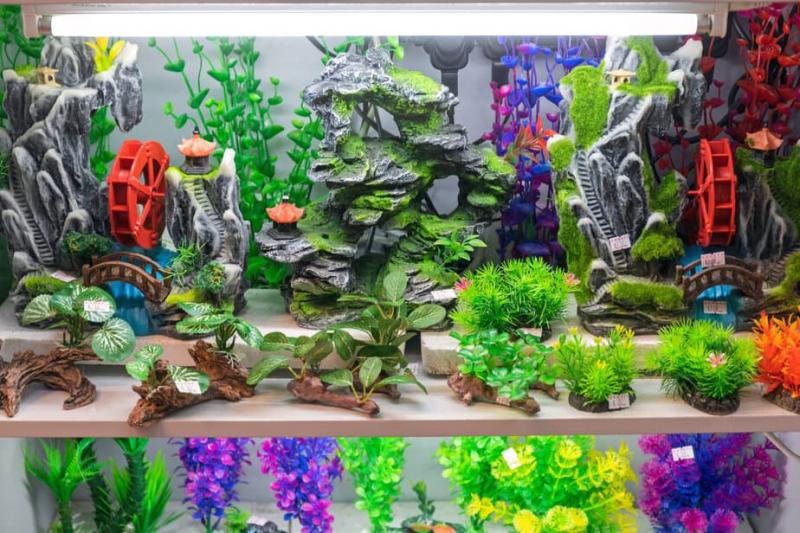 9 najlepszych sztucznych, plastikowych i jedwabnych roślin do akwariów