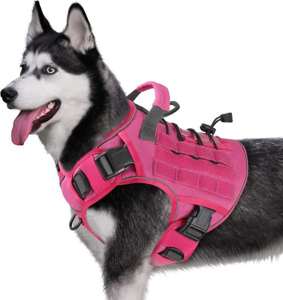 4. OneTigris Tactical Vest Nylon Front Clip Dog Harness