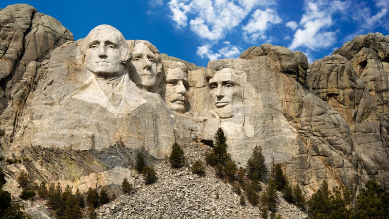 Gdzie są dozwolone psy w Mount Rushmore?